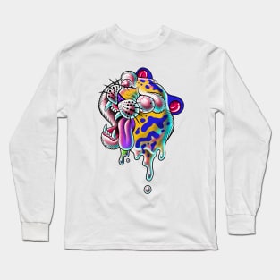 Melting tiger Long Sleeve T-Shirt